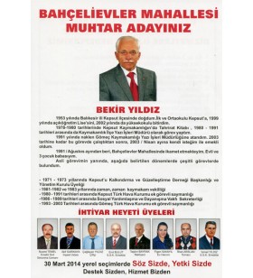 Seçim Afişi Seçim Afişi