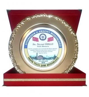 Tabak Plaket Sarı 