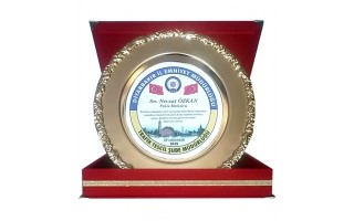 Sarı Metal Tabak