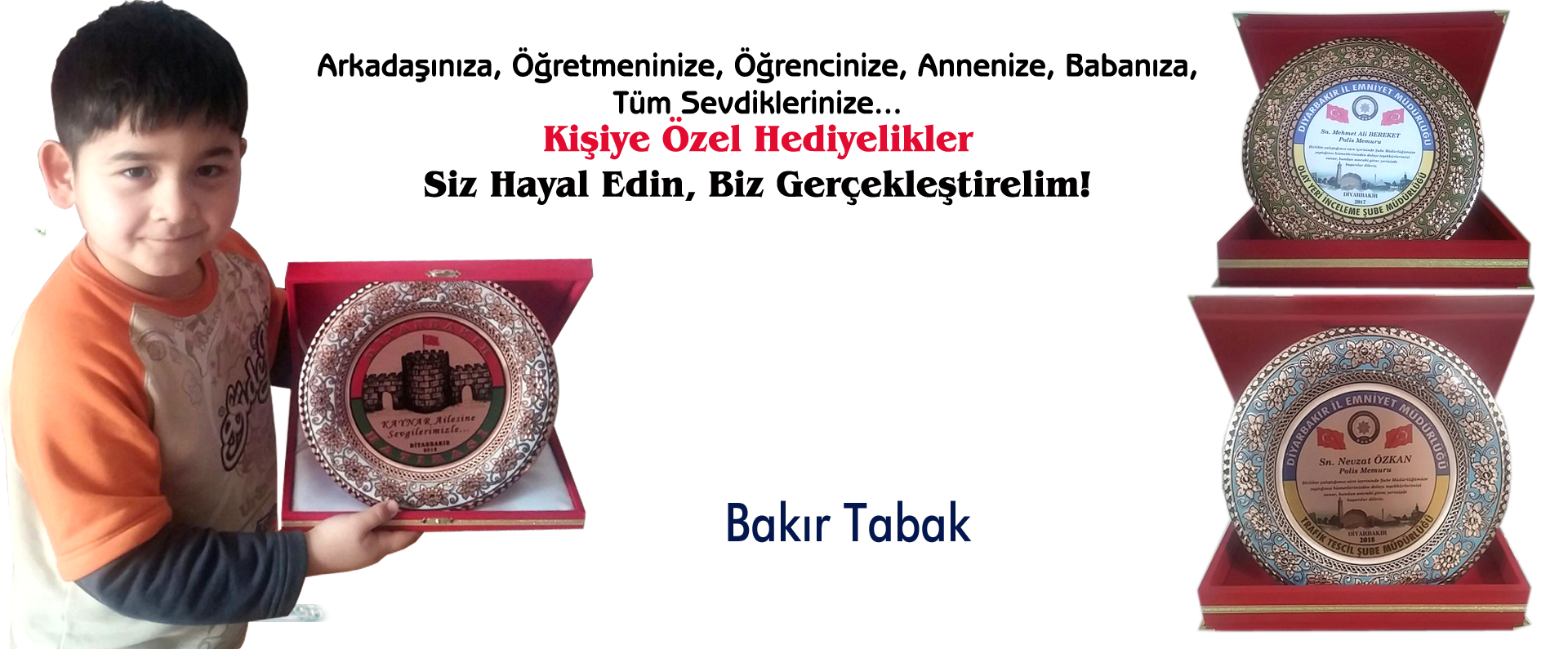 Bakır Tabak Plaket1