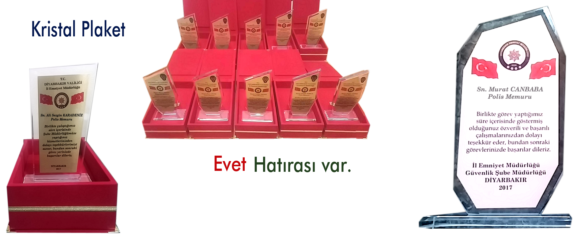 Kristal Plaket
