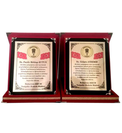 Klasik Albüm Plaket 
