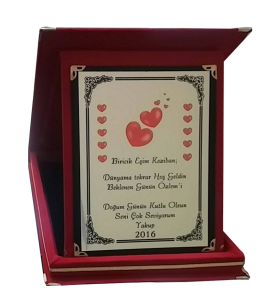 Klasik Albüm Plaket 