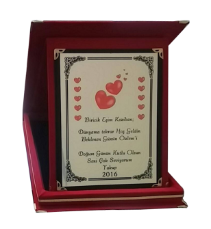 Klasik Albüm Plaket 
