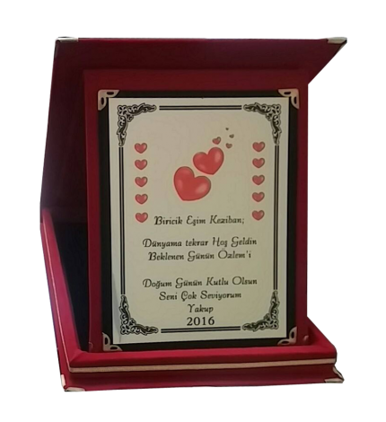 Klasik Albüm Plaket 