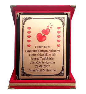 Klasik Albüm Plaket
