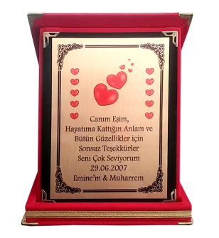 Klasik Albüm Plaket